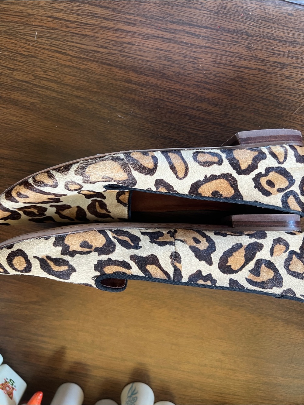Sam Edelman Alvin Leopard Print Calf Hair Loafers Flats Womens Size 8 - Picture 7 of 12